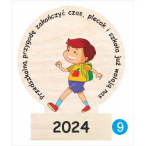 Statuetki drewniane na zakończenie przedszkola